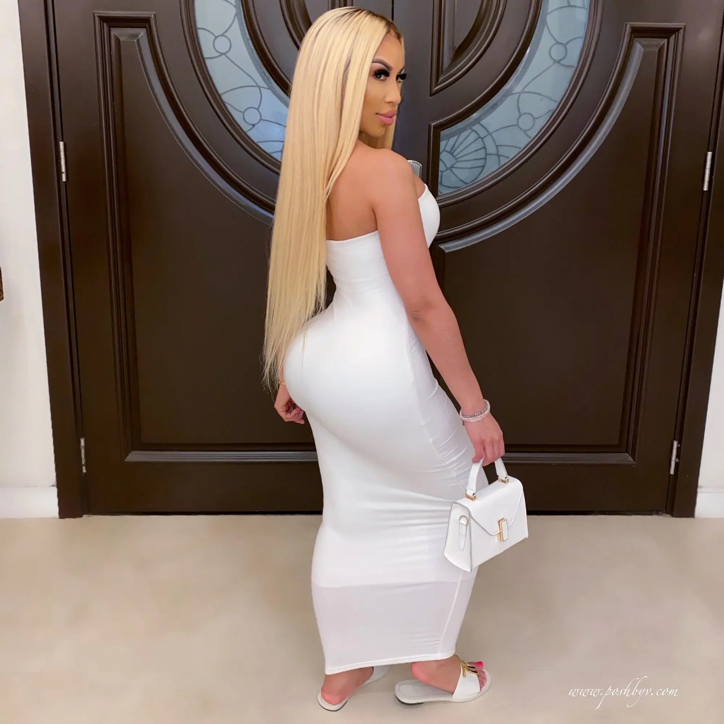 Sexy Sleeveless Long Beach Dress for Women