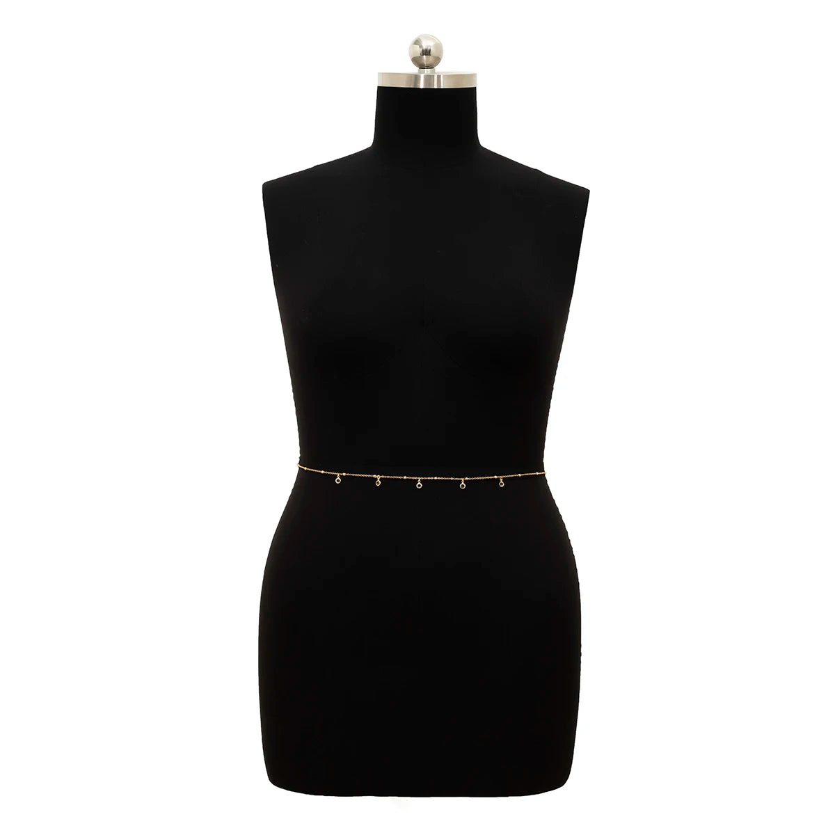 Sexy Crystal Glass Belly Belt Waist Chain for Women